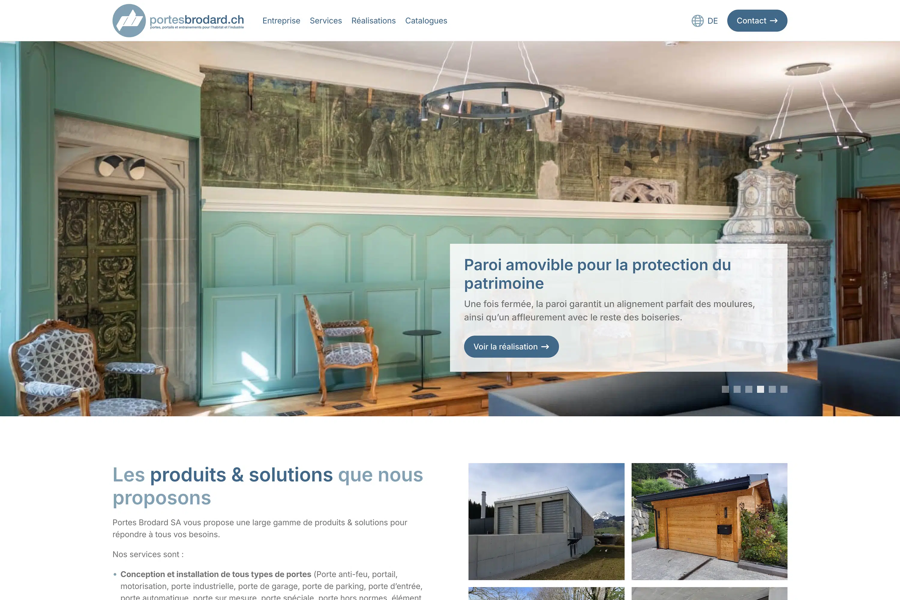 cover portes brodard