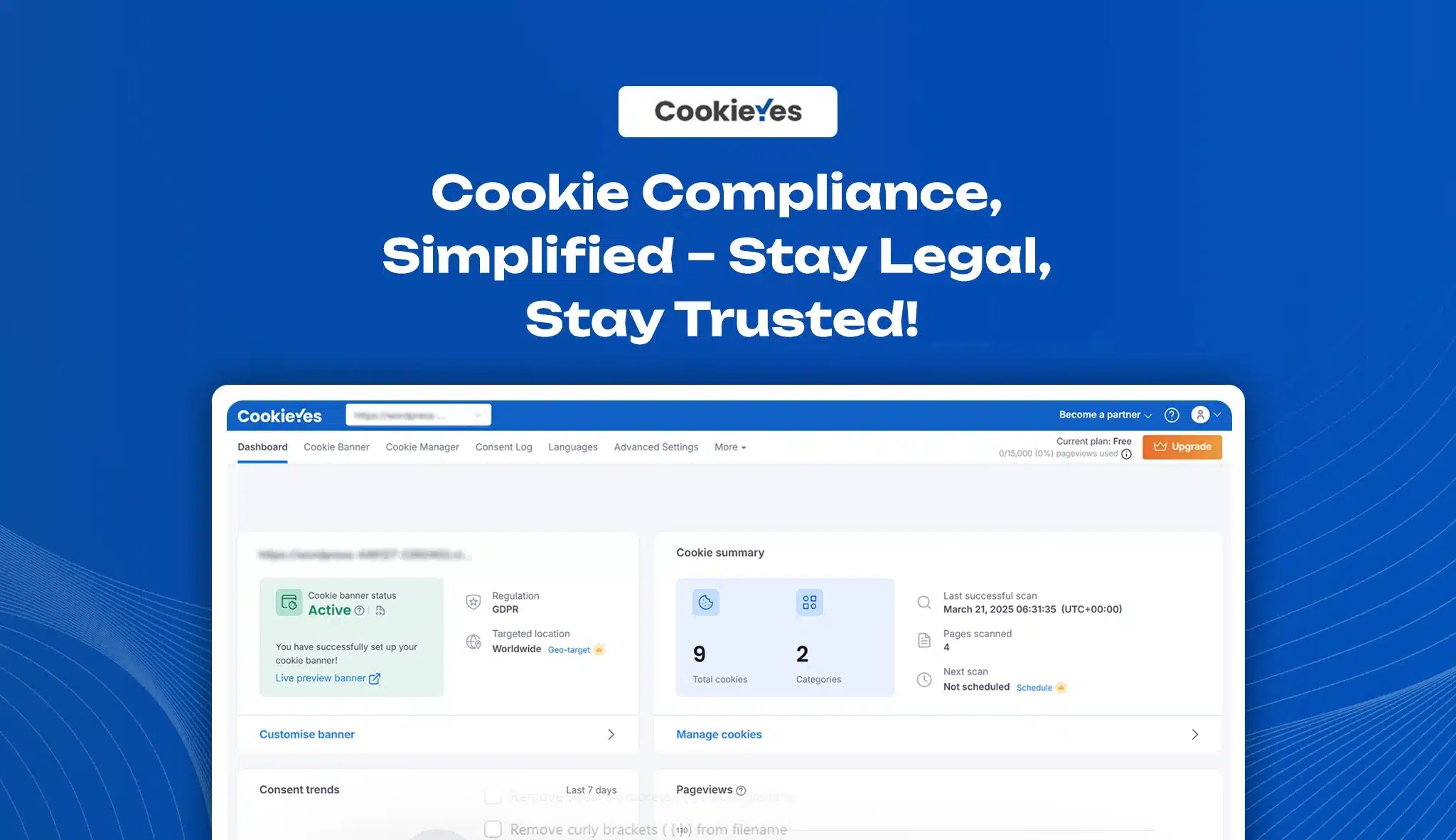 CookieYes – La conformité en matière de cookies CookieYes – La conformité en matière de cookies